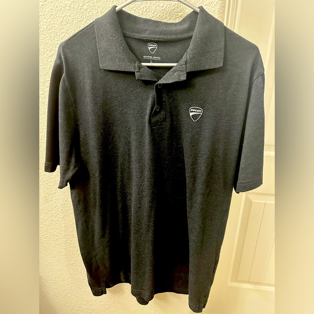 Ducati Polo new without tags black and size large